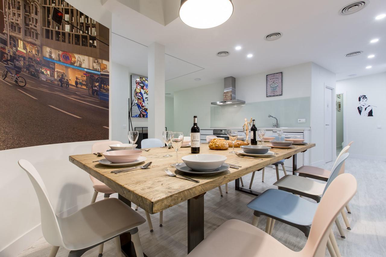 Bookinmadrid Com - Cascorro Sq 18 Pax Apartment ภายนอก รูปภาพ